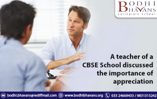You are currently viewing A teacher of a CBSE School discussed the importance of appreciation